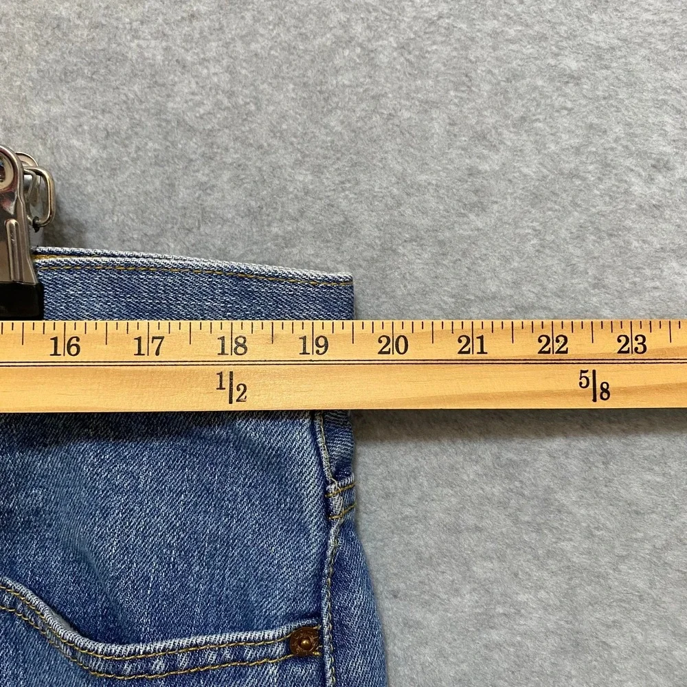 LEVI'S 505 Men's 40x30 Regular Fit 100% Cotton Classic Straight Denim Blue Jeans